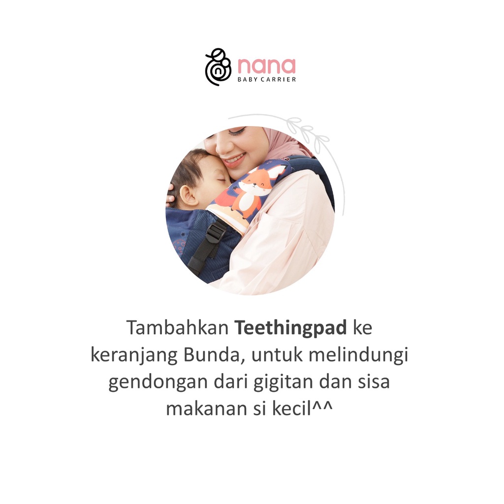 Maxima reguler motif by Nanababycarrier - gendongan bayi SSC M-shape newborn - 2 tahun