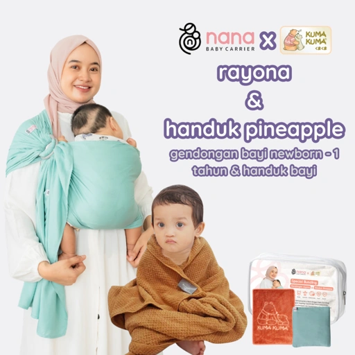 Image of BUNDLING Rayona by nanababycarrier dan Handuk Kuma-kuma