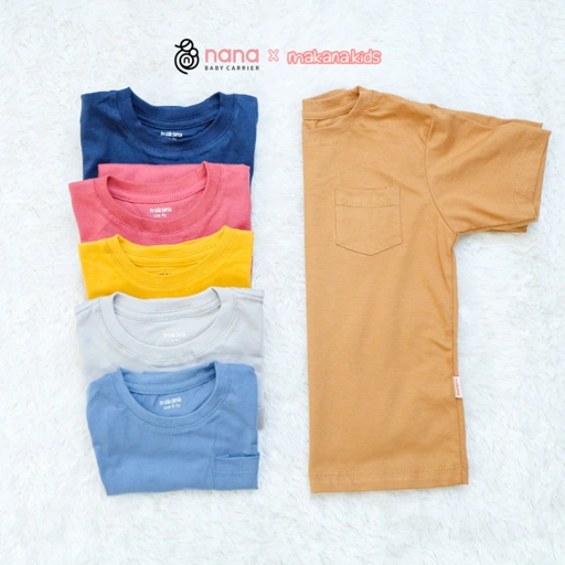 Image of Makana kids by nanababycarrier - Kaos polos kantong unisex 