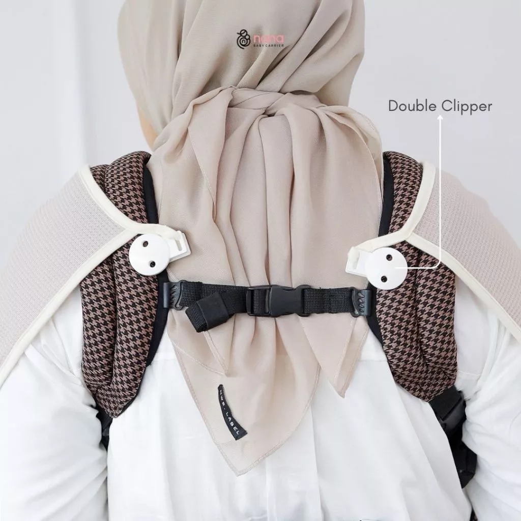 Nanababycarrier Blanket On The Go Selimut Bayi Apron Penutup Menyusui Clip On Waffle Texture