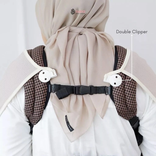 Nanababycarrier Blanket On The Go Selimut Bayi Apron Penutup Menyusui  Clip On Waffle Texture