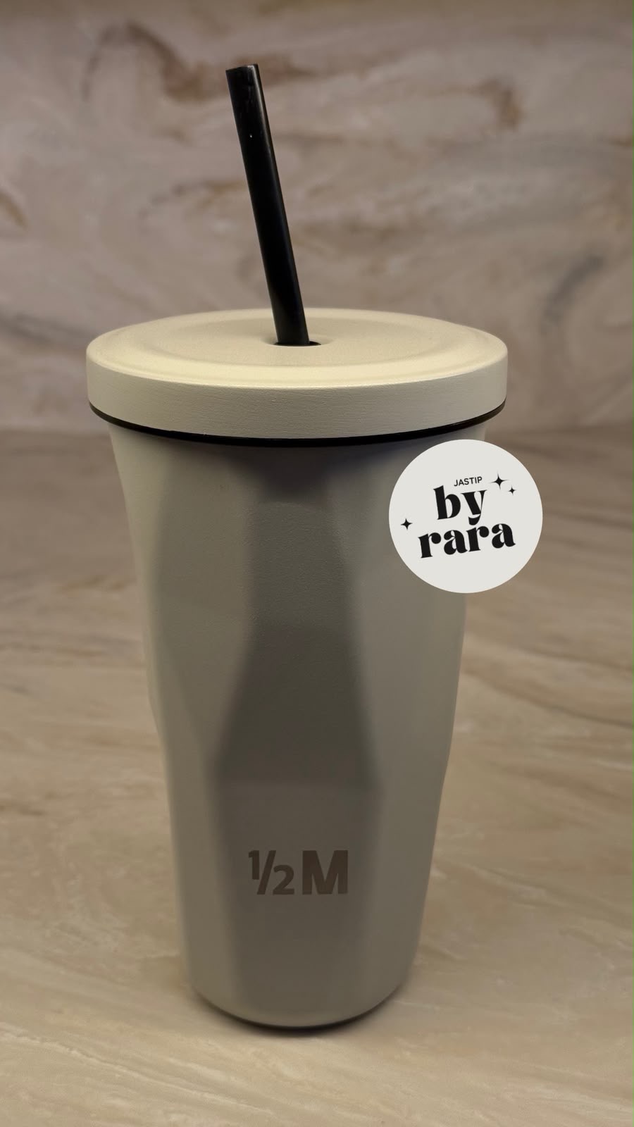 TUMBLER 1/2M (HALF MILLION) (Bisa +Nama)