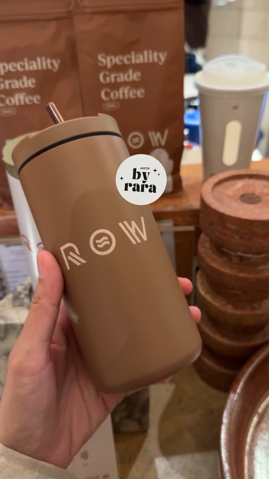 TUMBLER ROW "Brown Edition"