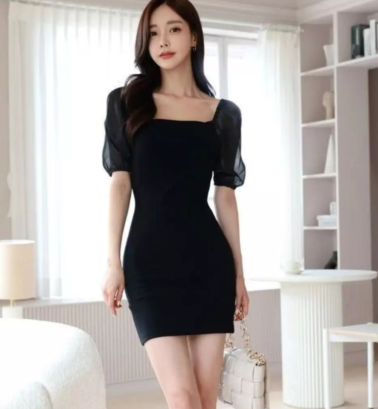 mididress scuba mix tile - VA2138