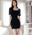 mididress scuba mix tile - VA2138