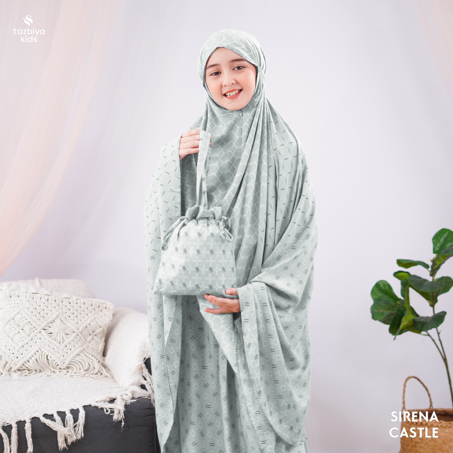 TAZBIYA MUKENA ANAK RAYON SERIES I Mukena Anak Motif TK SD SMP | Mukena Anak 4-14 Tahun