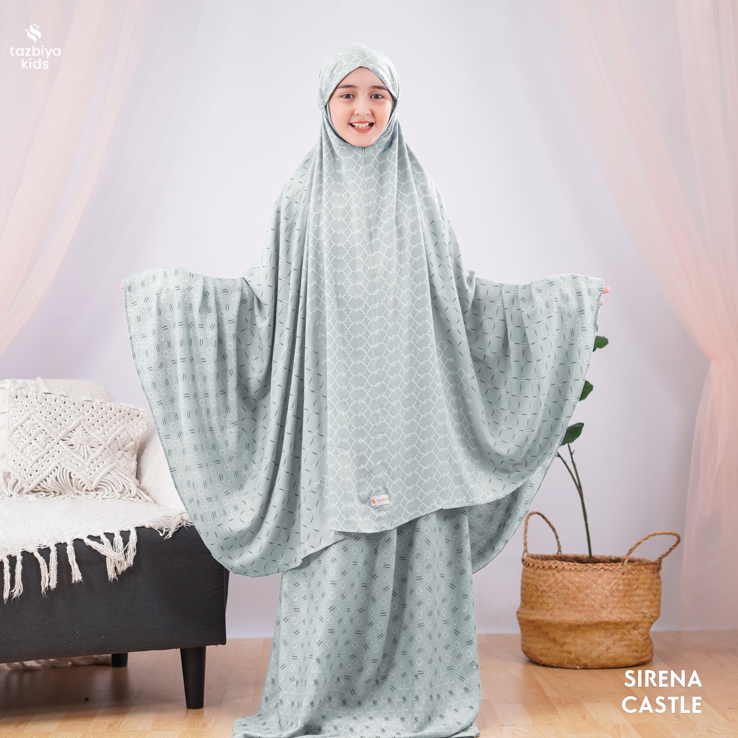 TAZBIYA MUKENA ANAK RAYON SERIES I Mukena Anak Motif TK SD SMP | Mukena Anak 4-14 Tahun