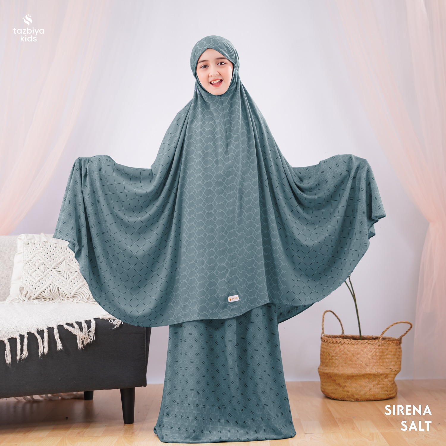 TAZBIYA MUKENA ANAK RAYON SERIES I Mukena Anak Motif TK SD SMP | Mukena Anak 4-14 Tahun