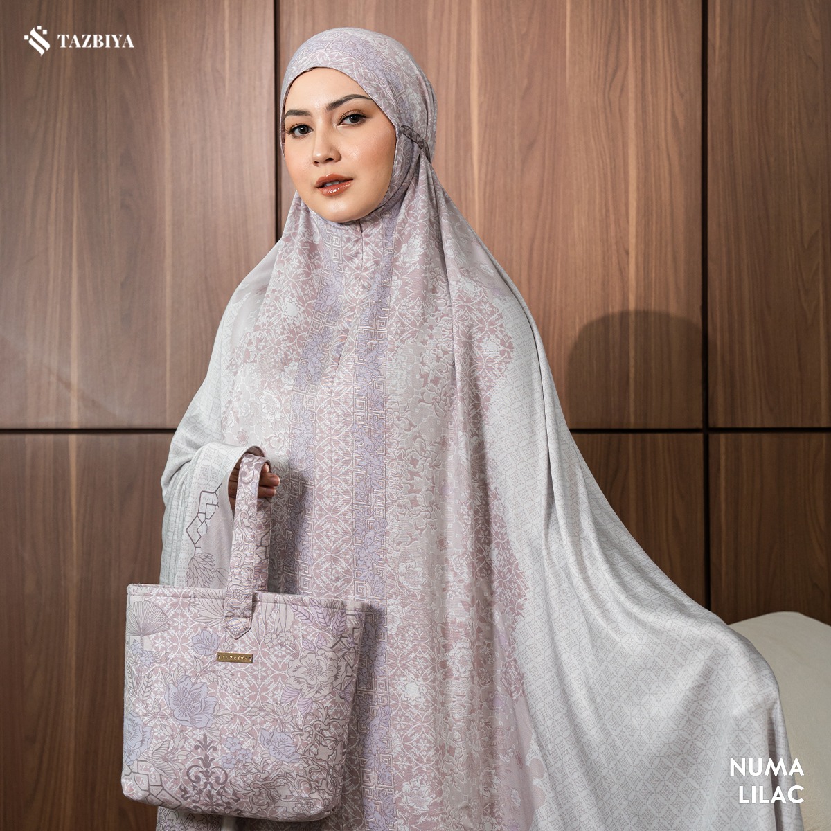 MUKENA TAZBIYA PREMIUM NUMA I Mukena Rayon Satin Jumbo Dewasa