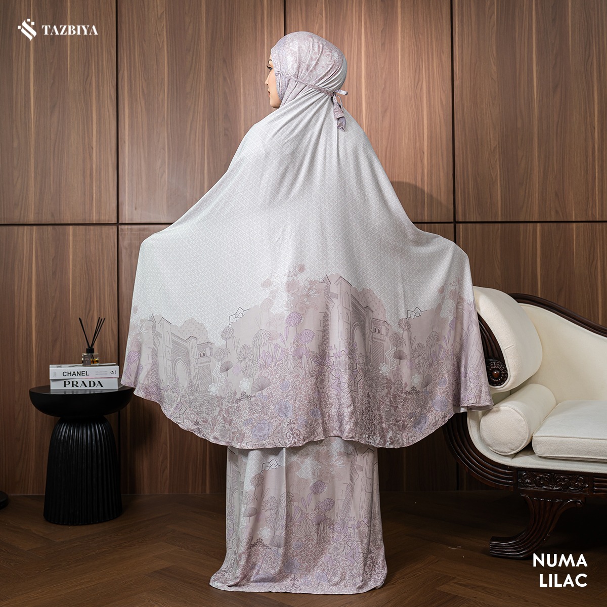 MUKENA TAZBIYA PREMIUM NUMA I Mukena Rayon Satin Jumbo Dewasa