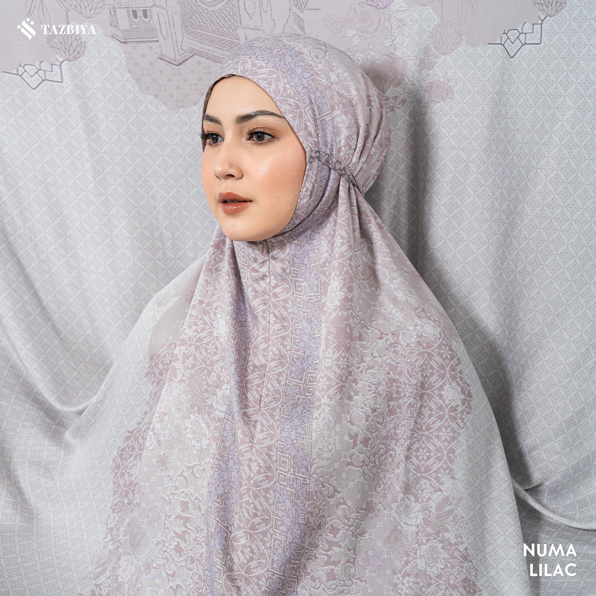 MUKENA TAZBIYA PREMIUM NUMA I Mukena Rayon Satin Jumbo Dewasa