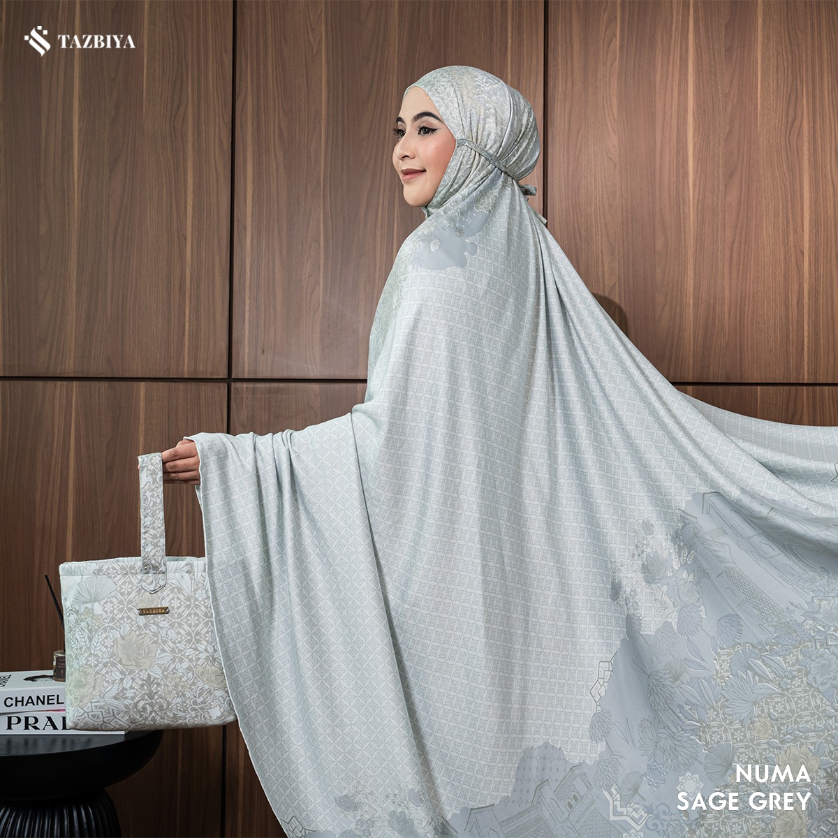 MUKENA TAZBIYA PREMIUM NUMA I Mukena Rayon Satin Jumbo Dewasa