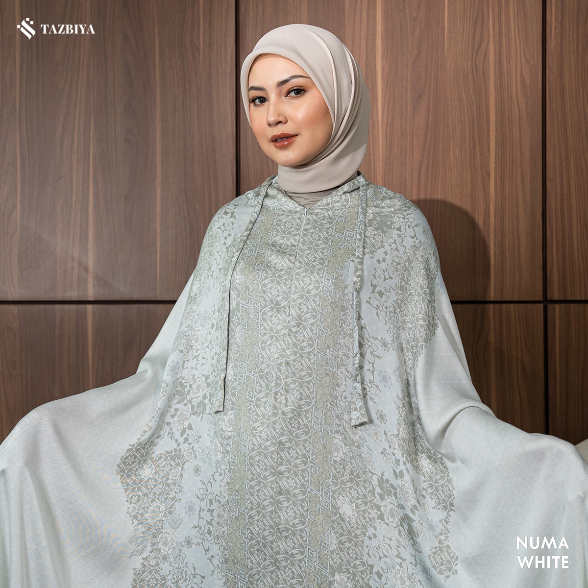 MUKENA TAZBIYA PREMIUM NUMA I Mukena Rayon Satin Jumbo Dewasa
