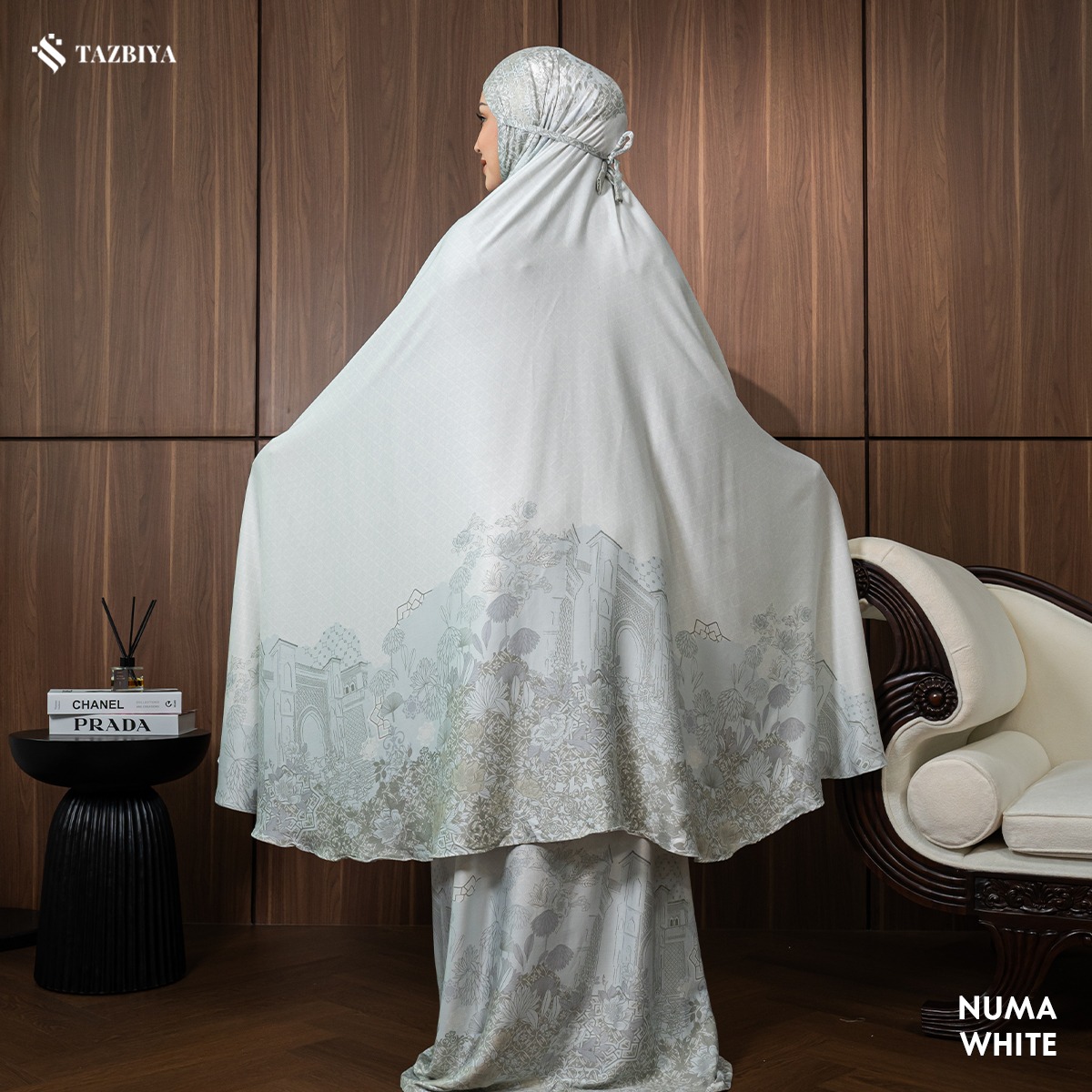 MUKENA TAZBIYA PREMIUM NUMA I Mukena Rayon Satin Jumbo Dewasa