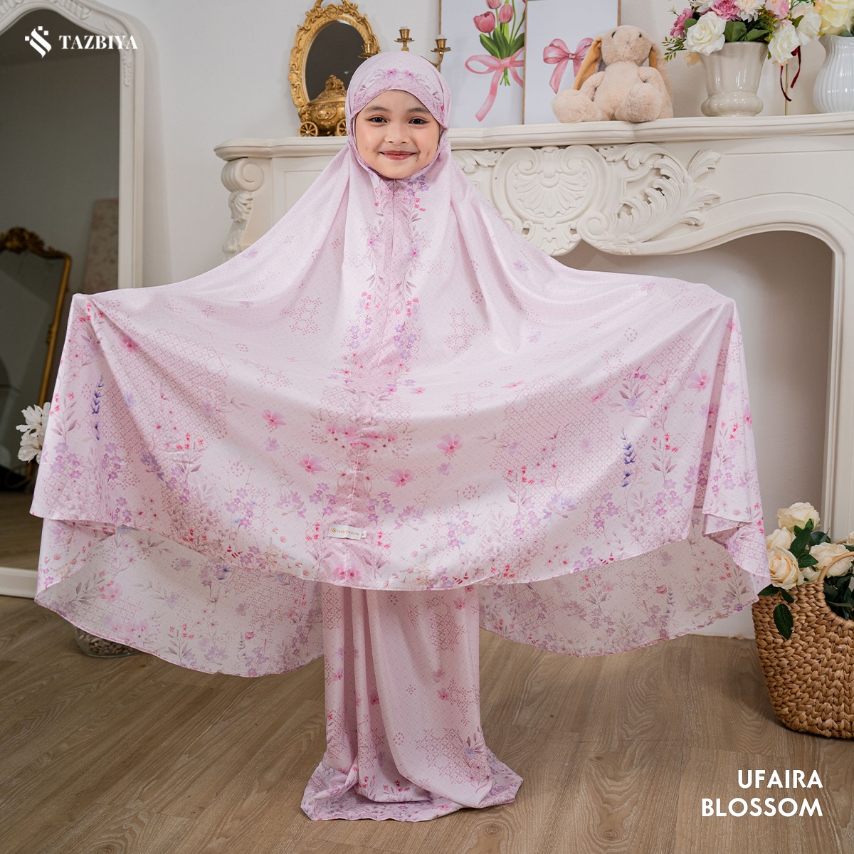 [HANYA 90K] MUKENA TAZBIYA PREMIUM RAYON-SILK ANAK LAST STOCK I LAST CHANCE TO BUY (BAHAN DAN MOTIF RANDOM)
