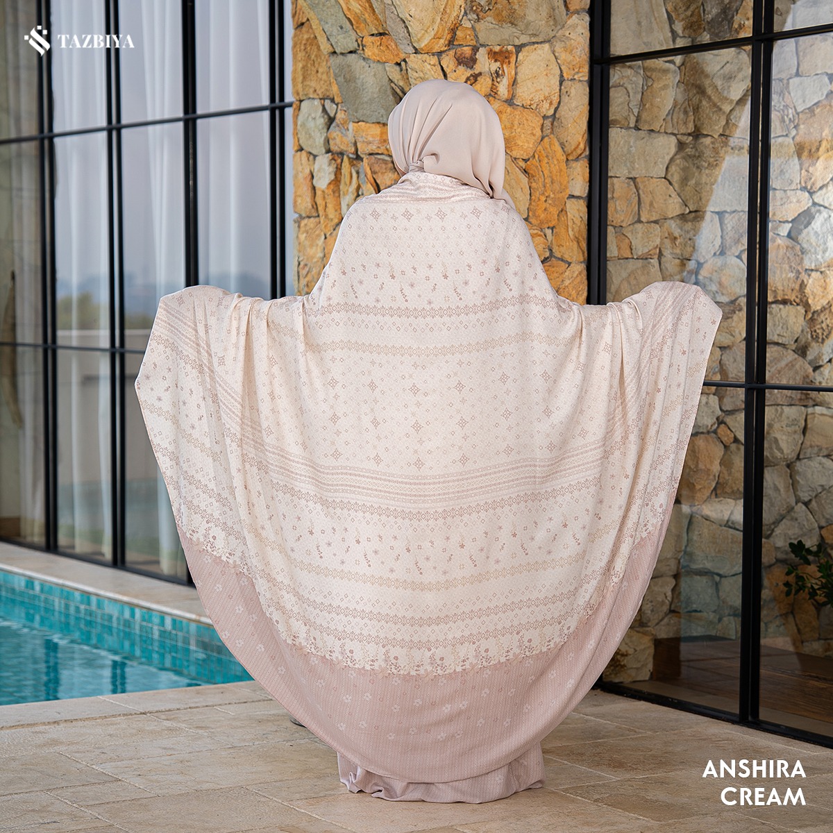 TAZBIYA MUKENA ANSHIRA SERIES | MUKENA RAYON PREMIUM 2IN1 DEWASA