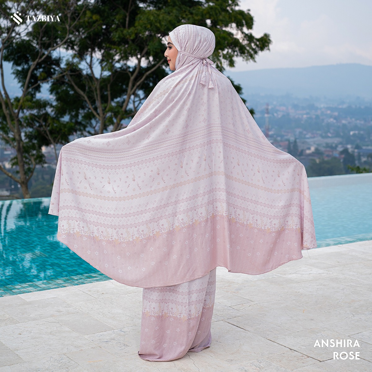 TAZBIYA MUKENA ANSHIRA SERIES | MUKENA RAYON PREMIUM 2IN1 DEWASA