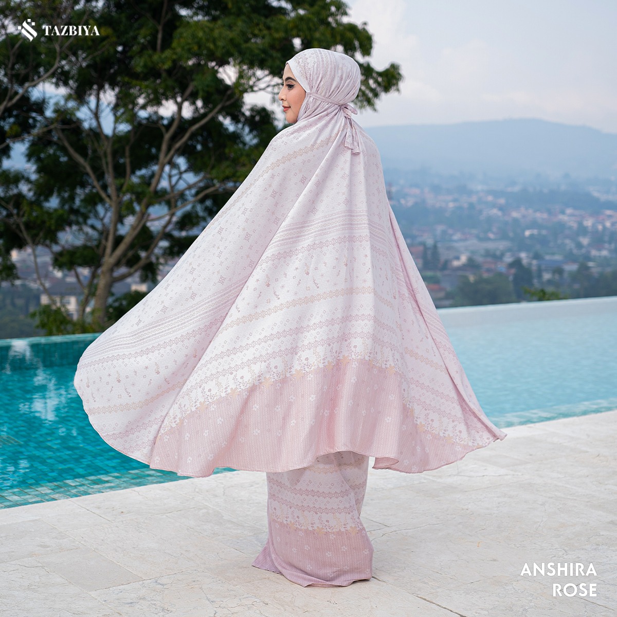 TAZBIYA MUKENA ANSHIRA SERIES | MUKENA RAYON PREMIUM 2IN1 DEWASA