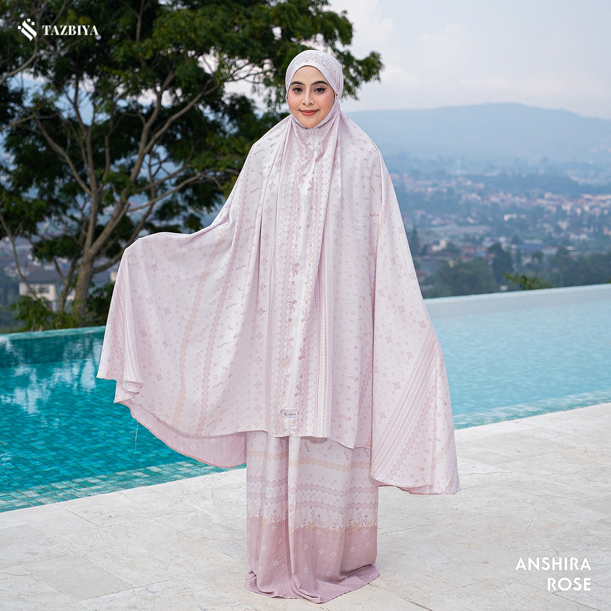 TAZBIYA MUKENA ANSHIRA SERIES | MUKENA RAYON PREMIUM 2IN1 DEWASA
