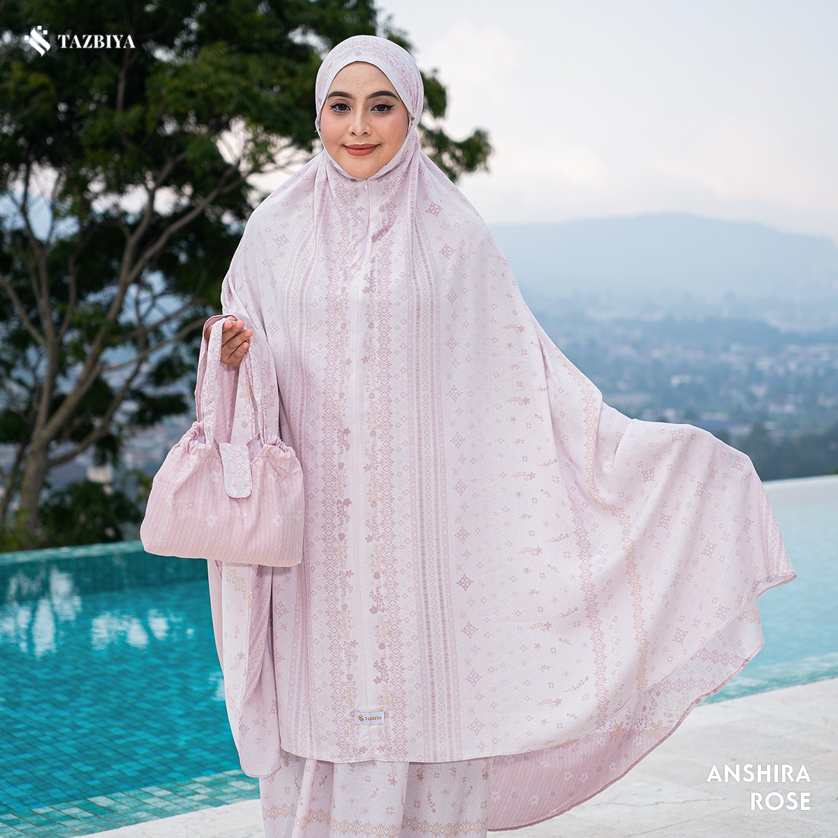 TAZBIYA MUKENA ANSHIRA SERIES | MUKENA RAYON PREMIUM 2IN1 DEWASA