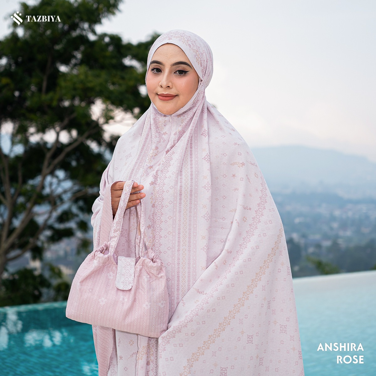 TAZBIYA MUKENA ANSHIRA SERIES | MUKENA RAYON PREMIUM 2IN1 DEWASA