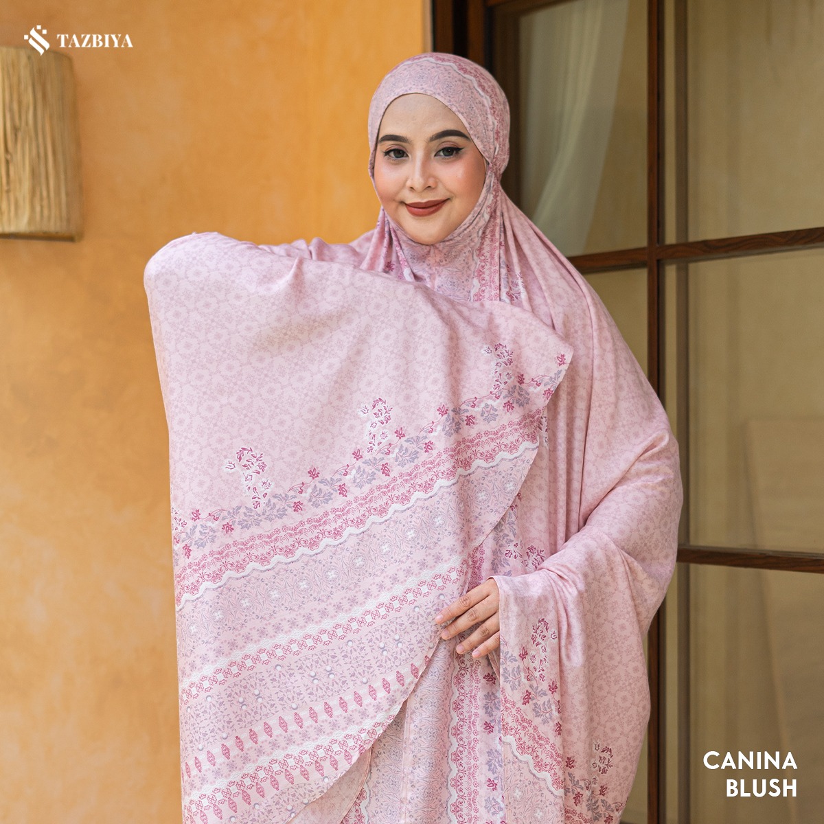 TAZBIYA MUKENA CANINA SERIES | MUKENA RAYON PREMIUM 2IN1 DEWASA