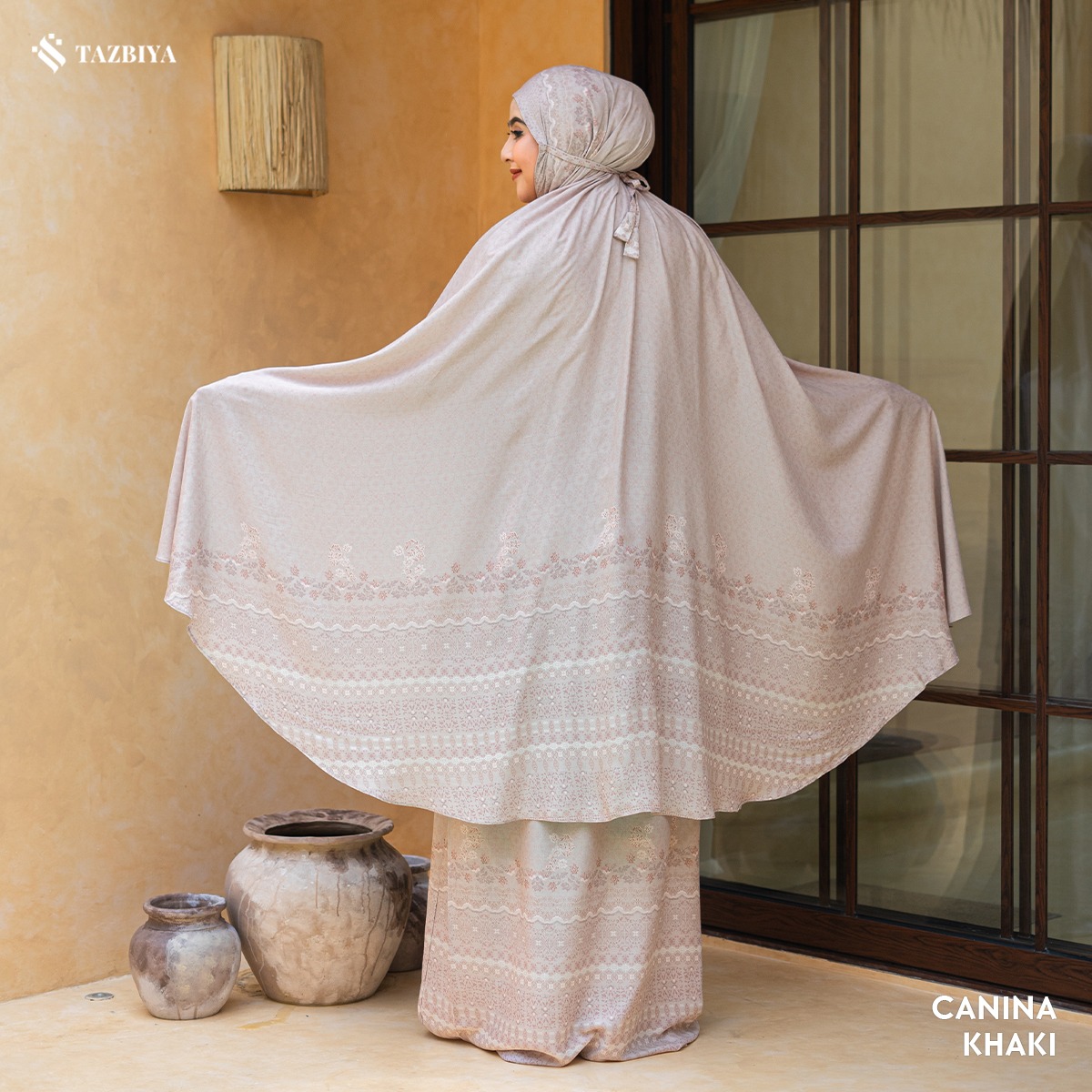 TAZBIYA MUKENA CANINA SERIES | MUKENA RAYON PREMIUM 2IN1 DEWASA