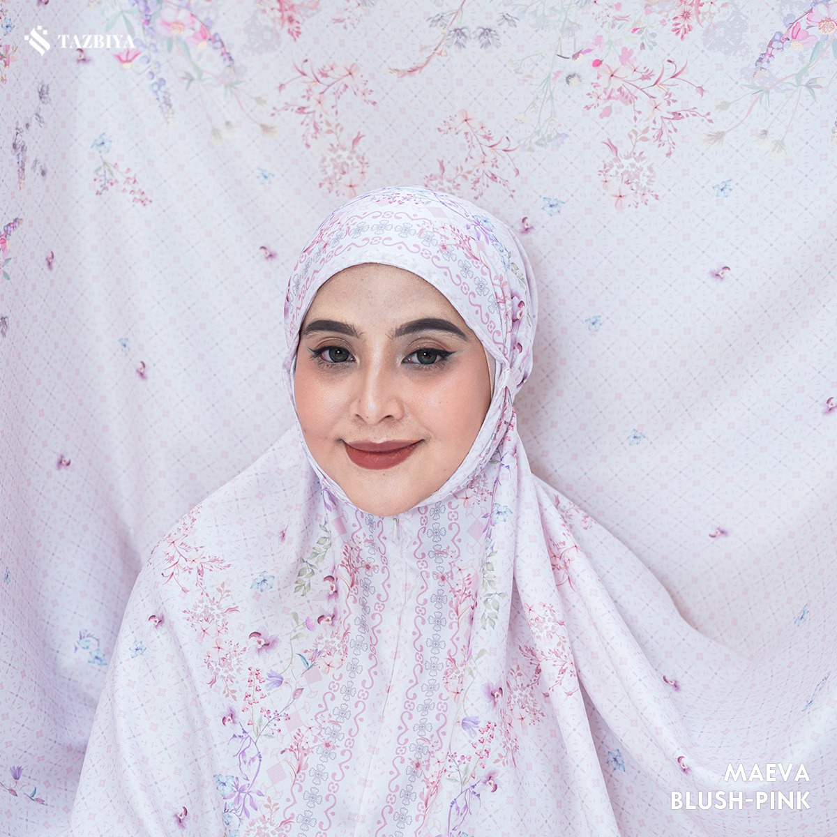 TAZBIYA MUKENA PREMIUM COTTON MAEVA SERIES ALLSIZE