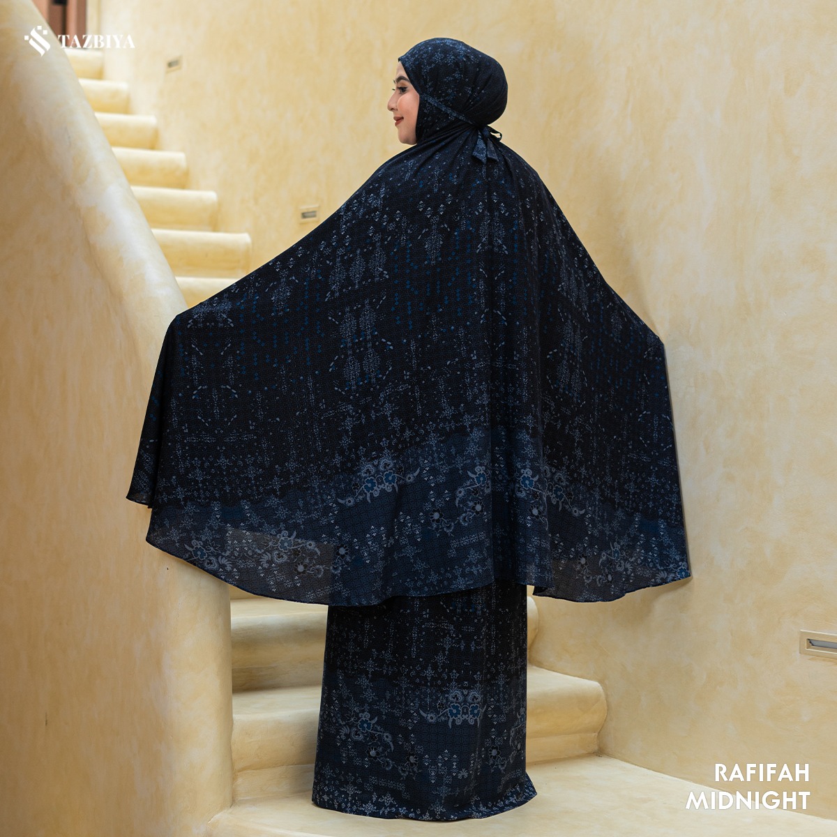 TAZBIYA MUKENA RAFIFAH SERIES | MUKENA RAYON SAJADAH PREMIUM 2IN1 DEWASA