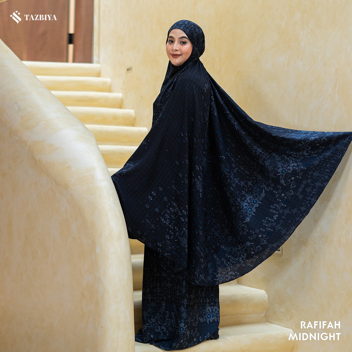 TAZBIYA MUKENA RAFIFAH SERIES | MUKENA RAYON SAJADAH PREMIUM 2IN1 DEWASA