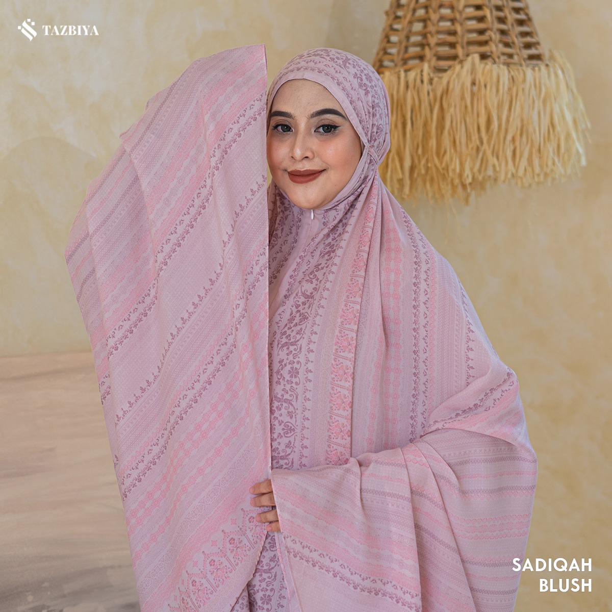TAZBIYA MUKENA SADIQAH SERIES | MUKENA RAYON SAJADAH PREMIUM 2IN1 DEWASA