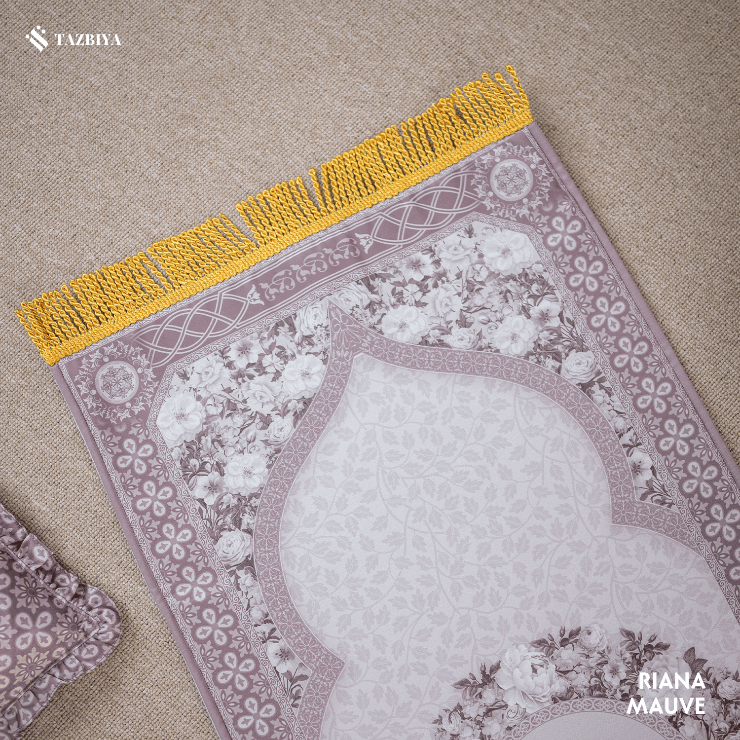 TAZBIYA SAJADAH BUSA VELVET MOTIF PREMIUM
