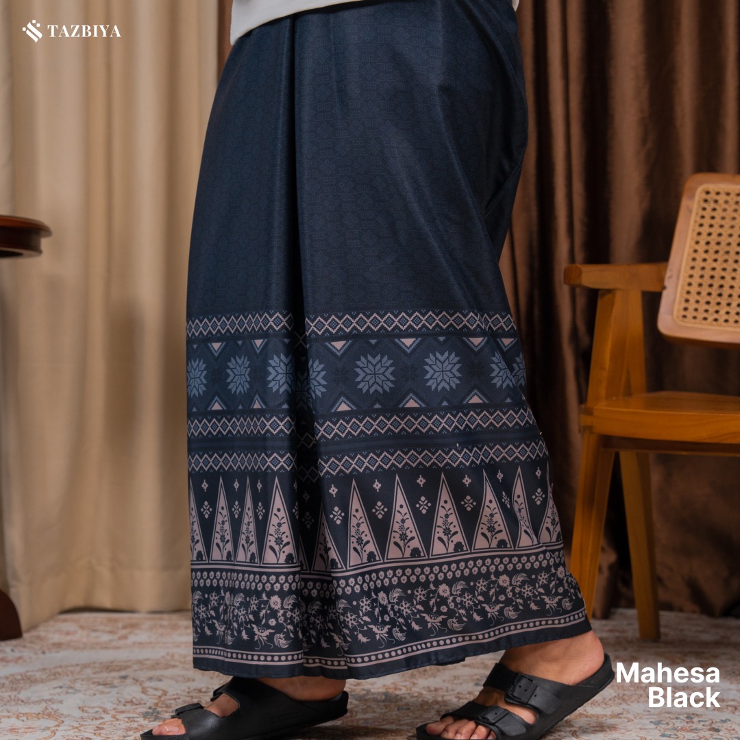 TAZBIYA PRAYER-SET SARUNG MAHESA SERIES I SARUNG LAKI LAKI DEWASA MOTIF