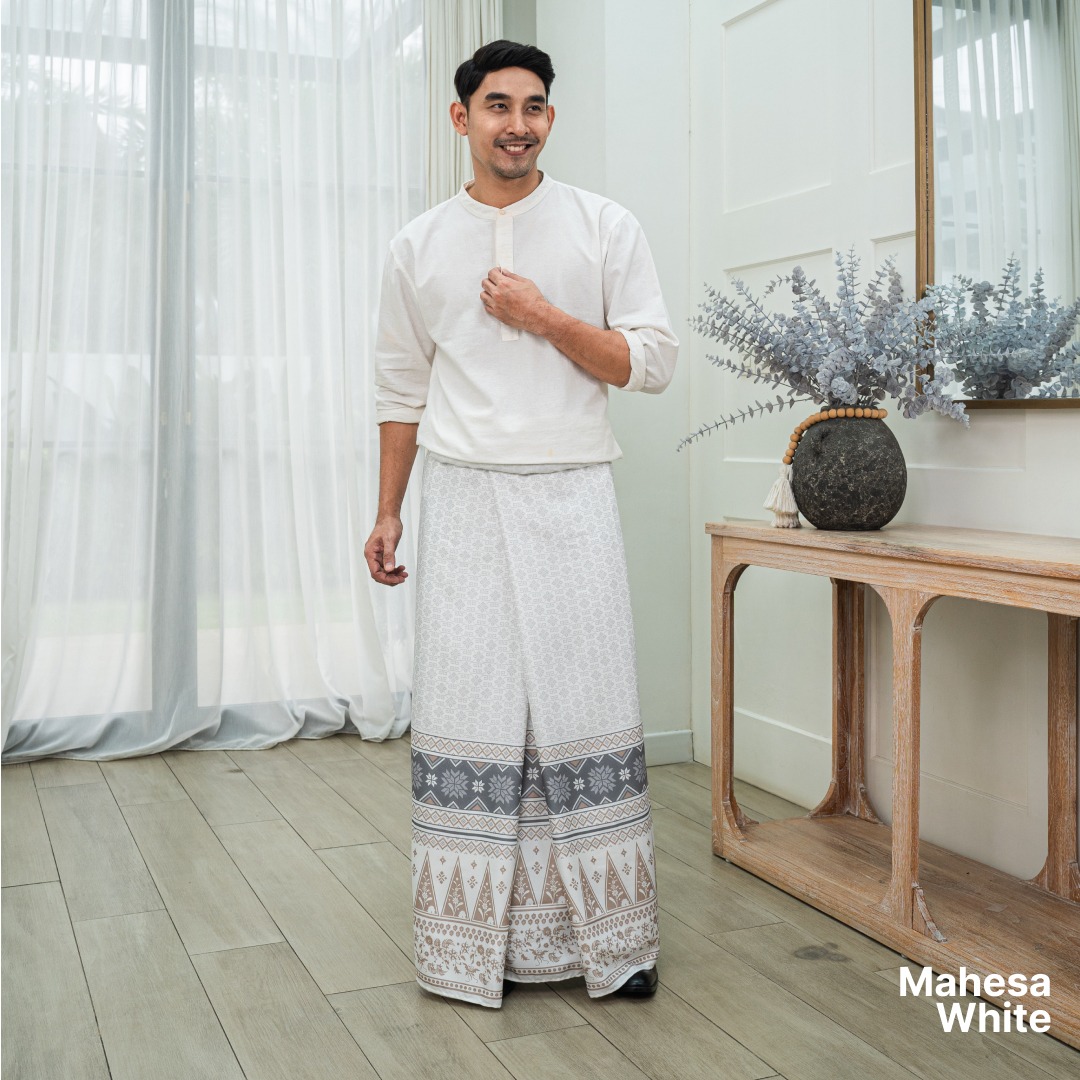 TAZBIYA PRAYER-SET SARUNG MAHESA SERIES I SARUNG LAKI LAKI DEWASA MOTIF