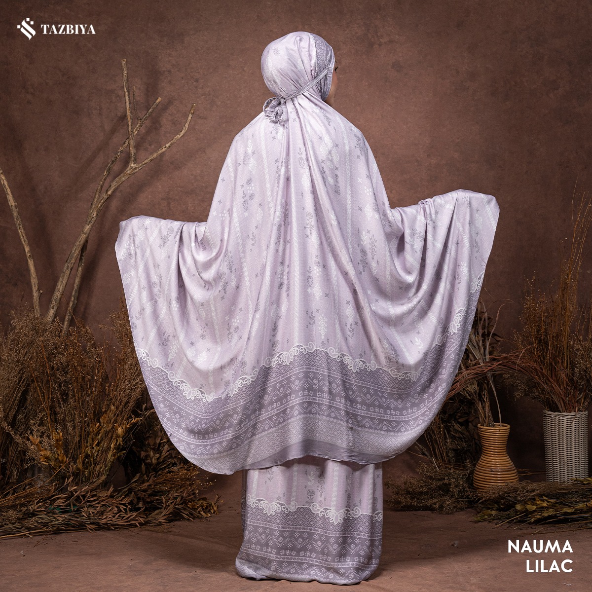 TAZBIYA MUKENA RAYON SATIN PREMIUM NAUMA SERIES