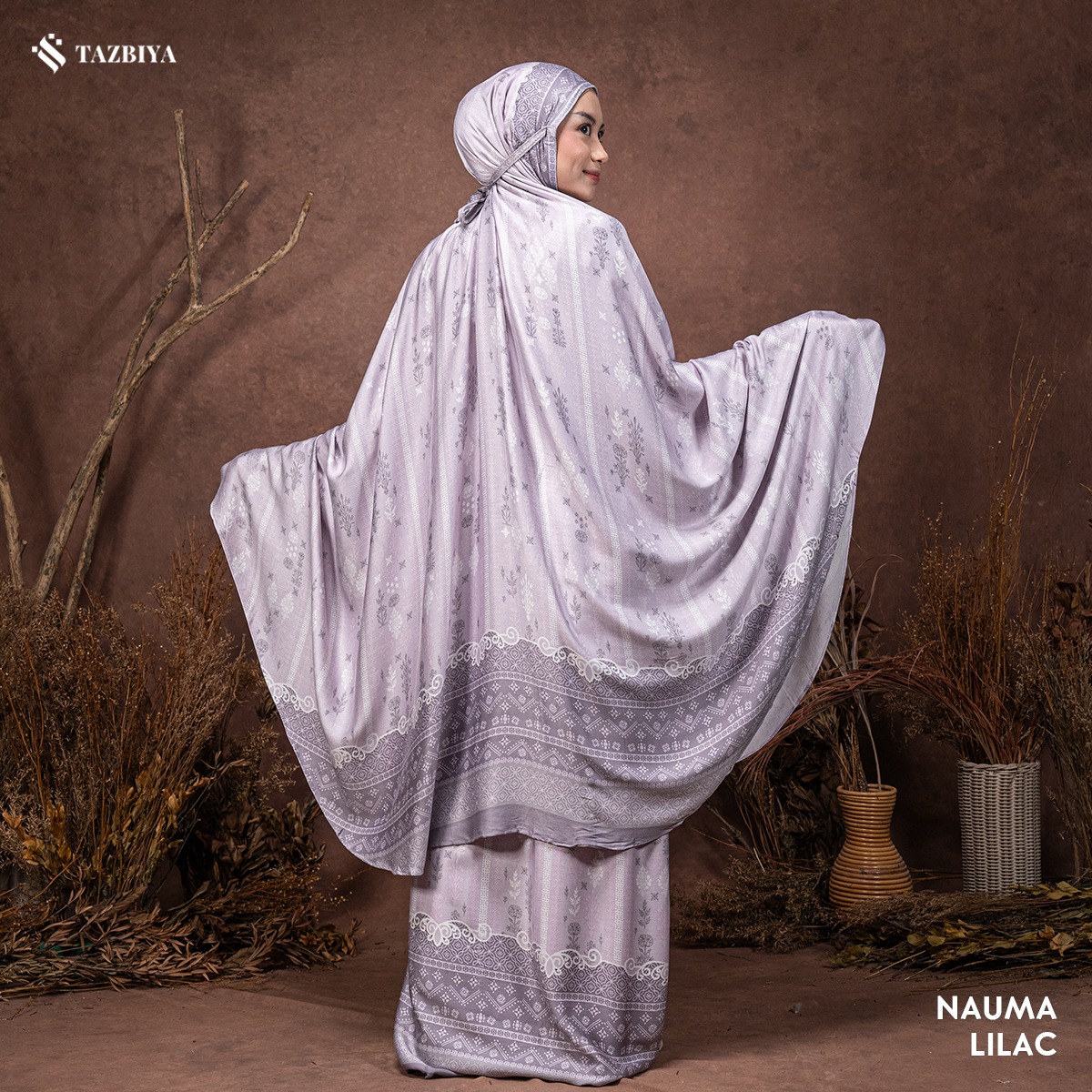 TAZBIYA MUKENA RAYON SATIN PREMIUM NAUMA SERIES