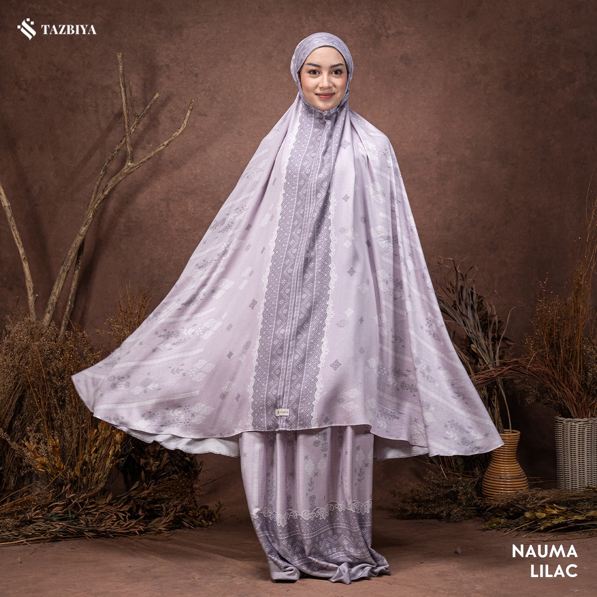 TAZBIYA MUKENA RAYON SATIN PREMIUM NAUMA SERIES