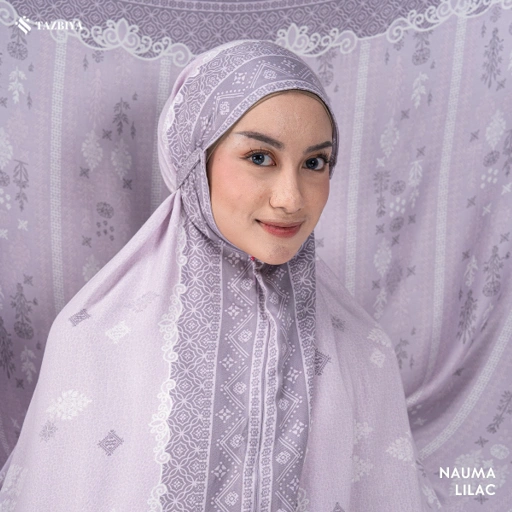Image of TAZBIYA MUKENA RAYON SATIN PREMIUM NAUMA SERIES