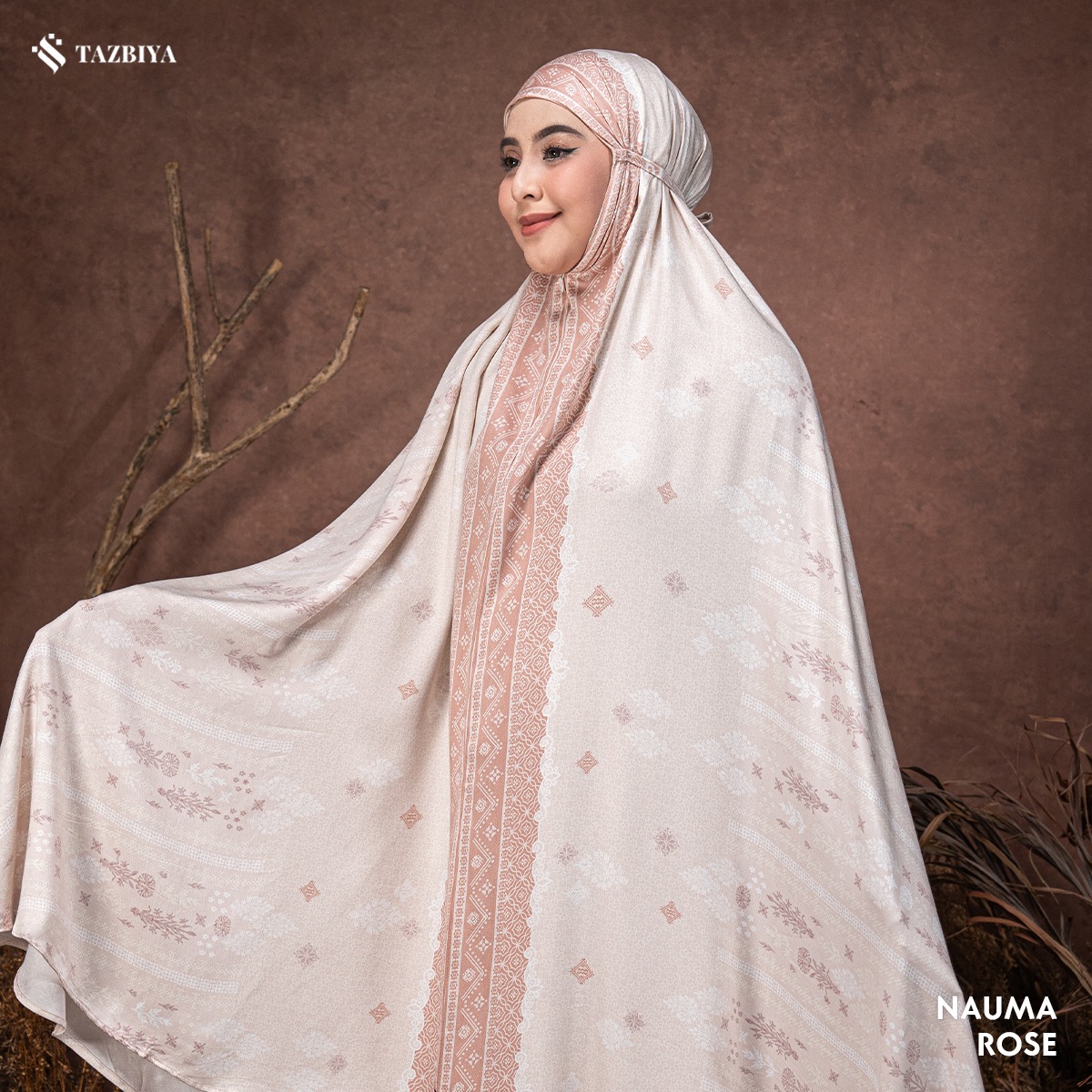 TAZBIYA MUKENA RAYON SATIN PREMIUM NAUMA SERIES