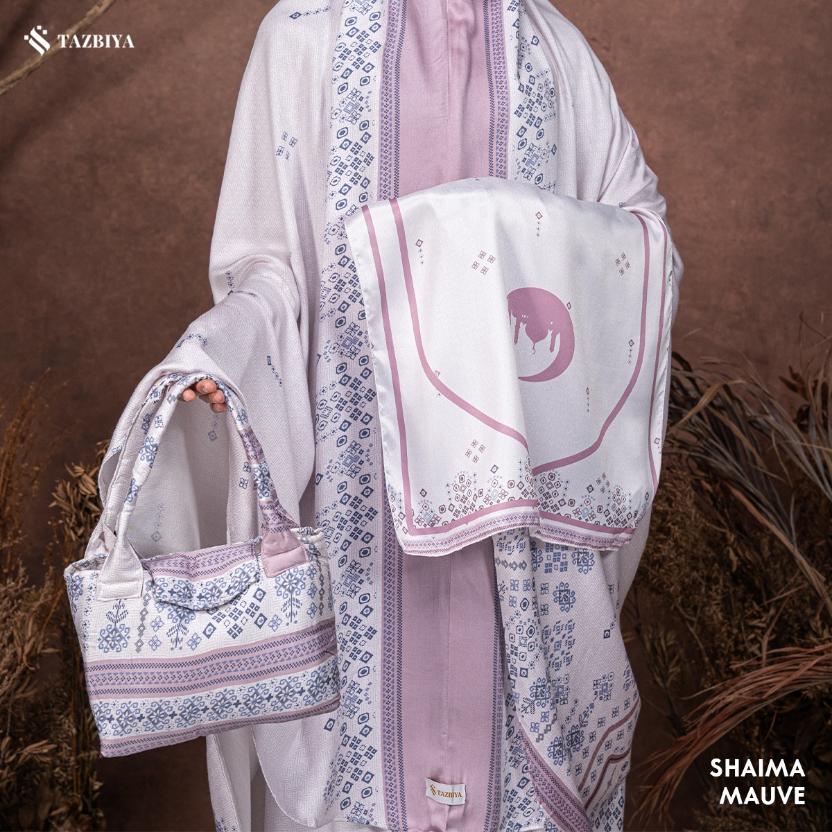 TAZBIYA MUKENA RAYON SATIN PREMIUM SHAIMA SERIES
