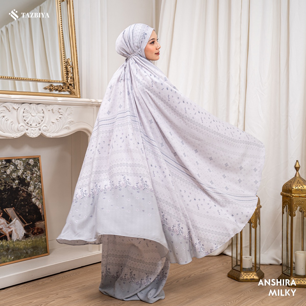 TAZBIYA MUKENA ANSHIRA SERIES | MUKENA RAYON PREMIUM 2IN1 DEWASA