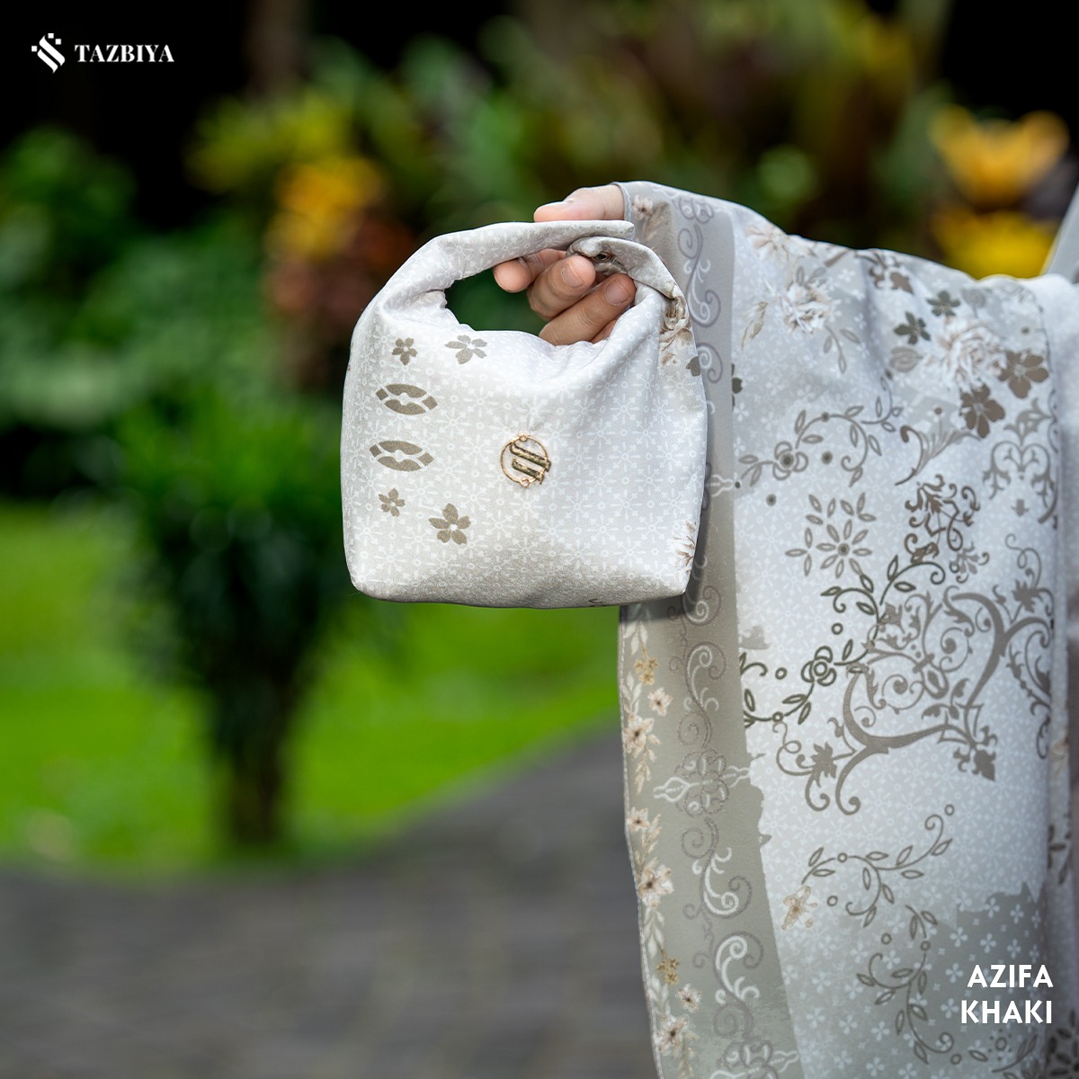 [NEW] TAZBIYA - Mukena Travel Premium 2in1 Sajadah Azifa Series (Mukena Travel Inovasi Bahan Halus Anti Berisik)