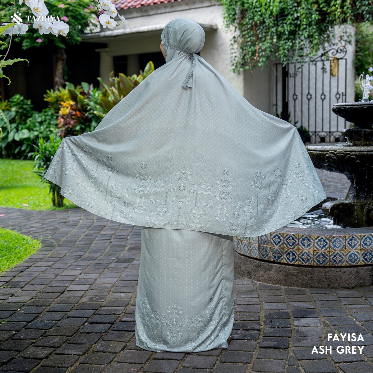 [NEW] TAZBIYA - Mukena Travel Premium 2in1 Sajadah Fayisa Series (Mukena Travel Inovasi Bahan Halus Anti Berisik)
