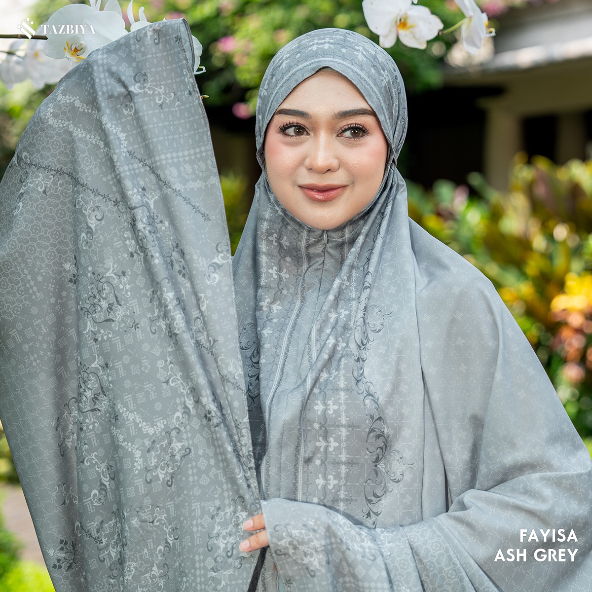 [NEW] TAZBIYA - Mukena Travel Premium 2in1 Sajadah Fayisa Series (Mukena Travel Inovasi Bahan Halus Anti Berisik)