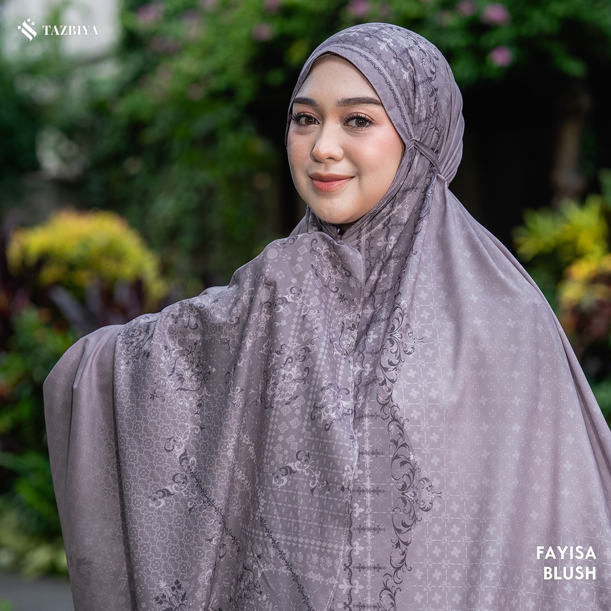 [NEW] TAZBIYA - Mukena Travel Premium 2in1 Sajadah Fayisa Series (Mukena Travel Inovasi Bahan Halus Anti Berisik)