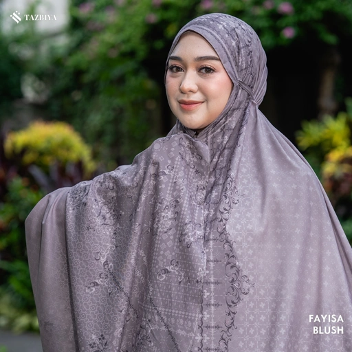 [NEW] TAZBIYA - Mukena Travel Premium 2in1 Sajadah Fayisa Series (Mukena Travel Inovasi Bahan Halus Anti Berisik)