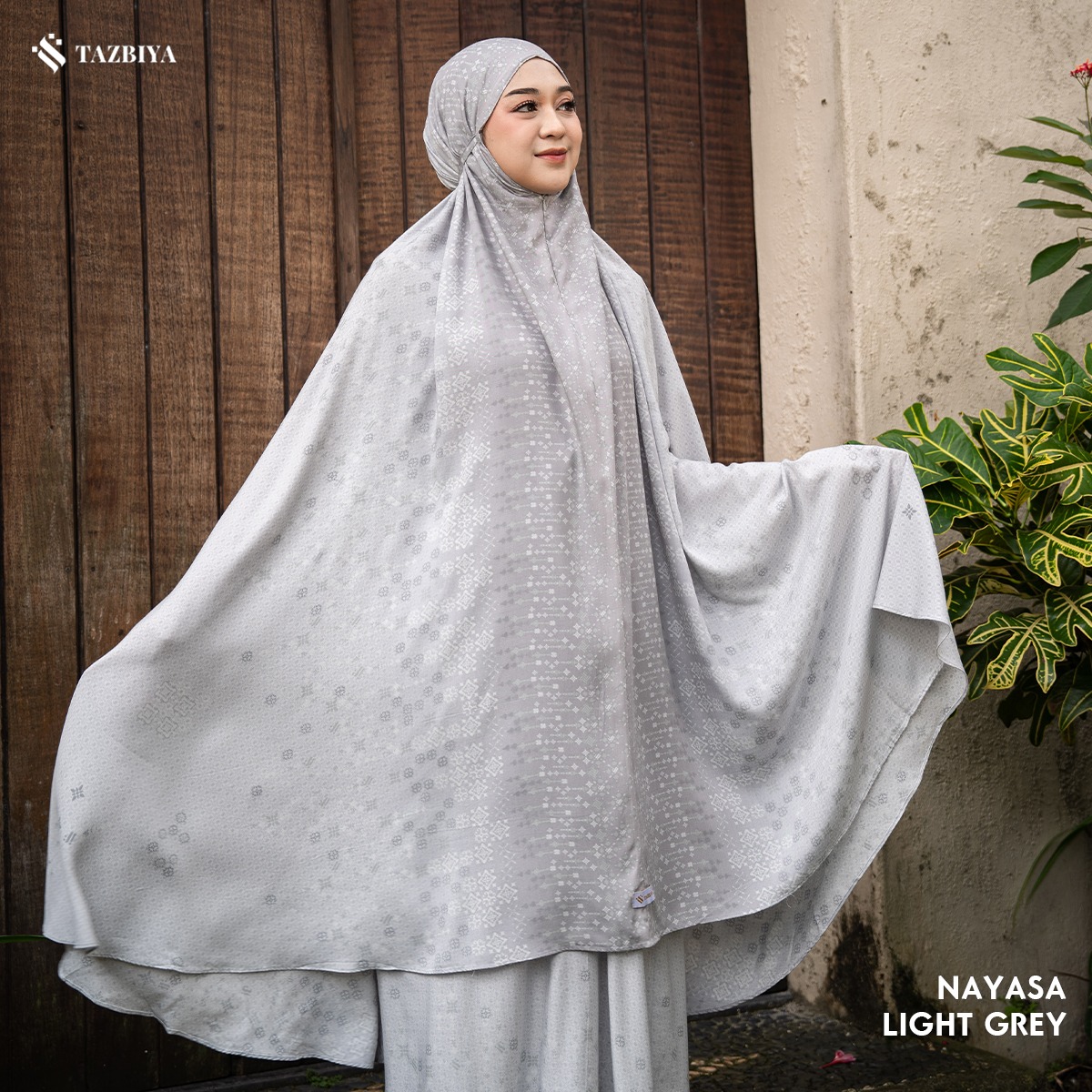 TAZBIYA - Mukena NAYASA Series (Mukena Dewasa Motif Etnik Bahan Rayon 2 in 1 Set Sajadah)