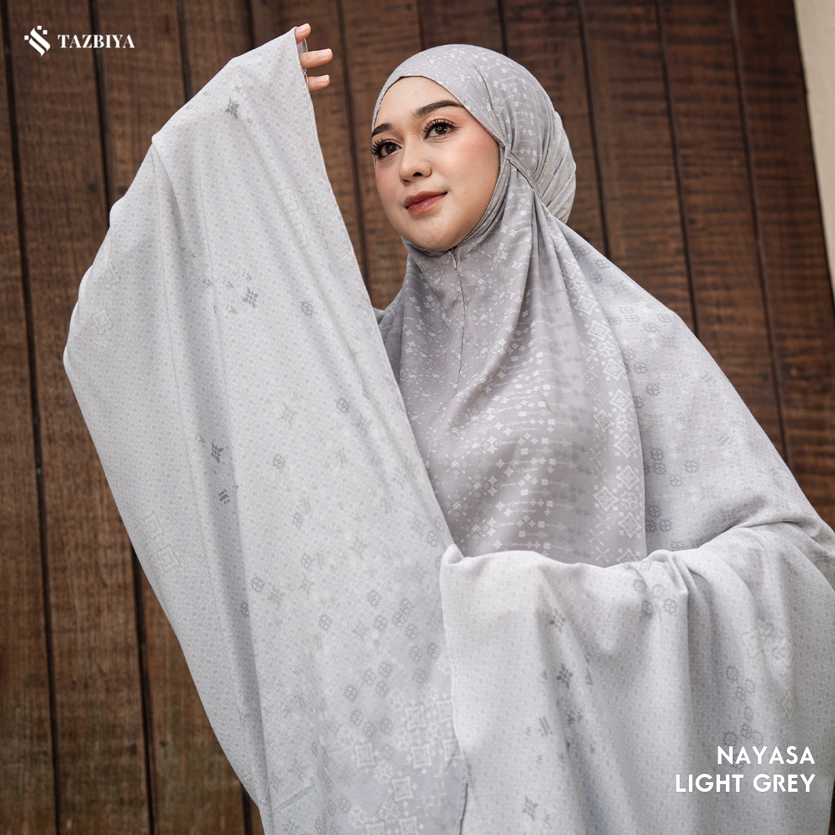 TAZBIYA - Mukena NAYASA Series (Mukena Dewasa Motif Etnik Bahan Rayon 2 in 1 Set Sajadah)