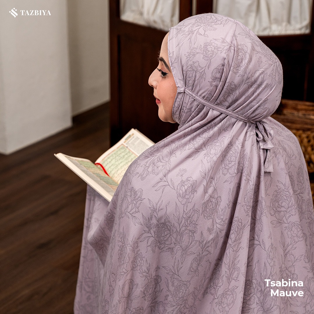 MUKENA TAZBIYA SET SAJADAH 2IN1 TSABINA SERIES ALLSIZE