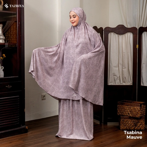 Image of MUKENA TAZBIYA SET SAJADAH 2IN1 TSABINA SERIES ALLSIZE